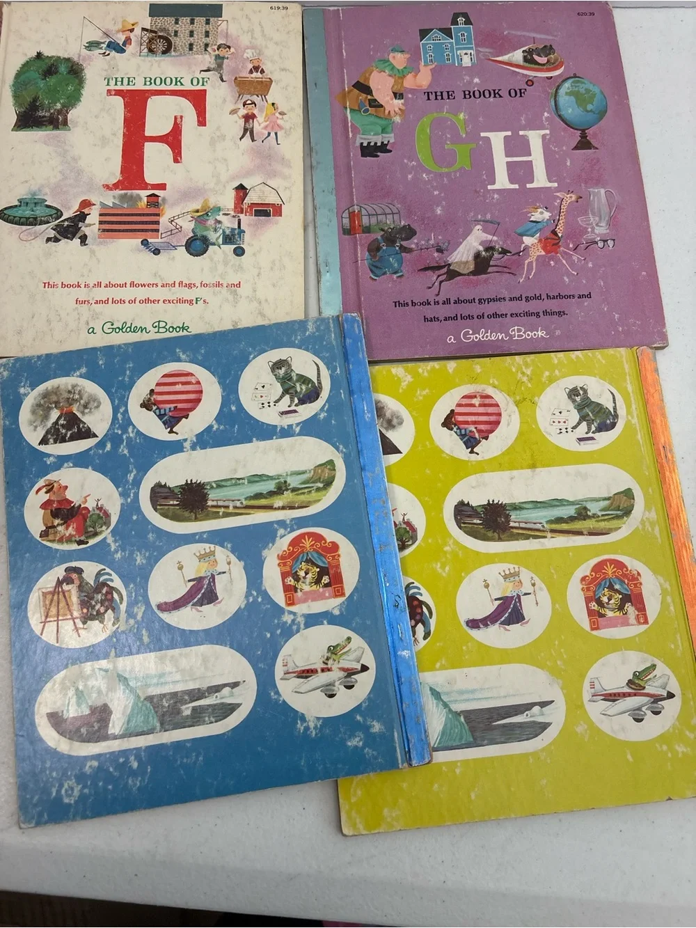Vintage 1965 Golden Books My First Golden Learning Library Alphabet ALL 16 BOOKS